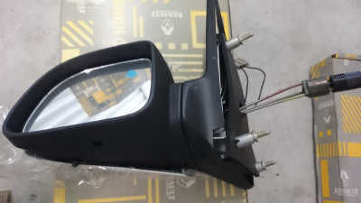 Oglinda exterioara Renault Clio 1 B57/C57 1991-1994, reglare manuala partea Stanga 7701367028 originala