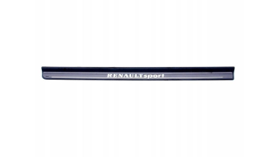Ornament praguri Renault Clio 2 1998- , autocolant inscriptie Clio, original 7701416282
