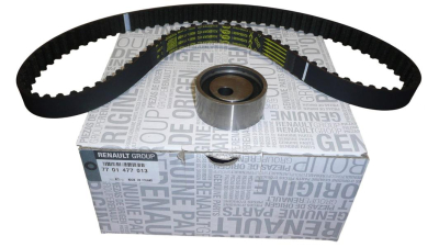 Kit distributie OE Renault Clio 1, Clio 2, Kangoo , Twingo , Nissan Kubistar motorizare 1.2 / 1.1 , original 7701477013
