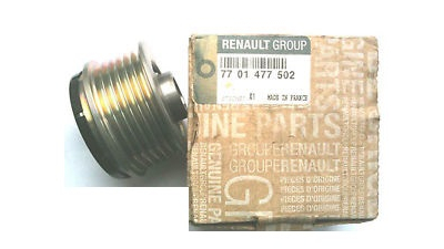 Fulie alternator OE Renault  Clio 2, Espace 3, Kangoo, Laguna , Master, Megane 1, Thalia, Trafic 2, Scenic, Volvo , Opel Nissan , Mitshubishi , original 7701477502