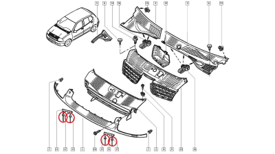 Nit G4.8X12.7 , Original Renault 7703072256