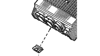 Agrafa OE Renault Clio 1 1990-1998 , Express, Laguna 1993-2001 pentru fixare GMV radiatorm si computer injectie