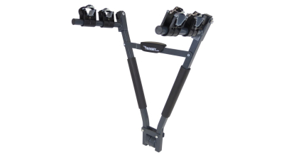 Suport bicicleta Twinny Load EASY fixare pe carligul de remorcare pentru 2 biciclete