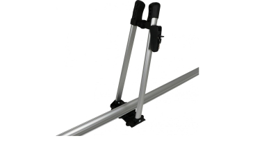 Suport bicicleta blocabil din aluminiu pentru 1 bicicleta cu fixare pe bare transversale, TwinnyLoad