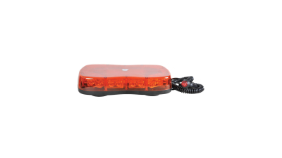 Girofar auto Automax 12V/ 24V, cu LED-uri , fixare magnetica, Orange
