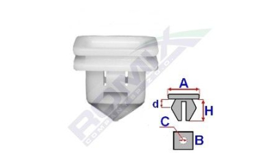 Clema prindere bandouri Aftermarket 80009042