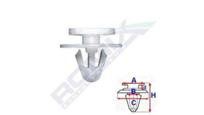 Clips, Agrafa fixare bandouri Opel Corsa, 01- Aftermarket 80755557