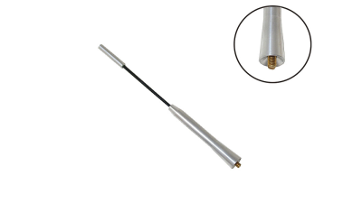Tija antena auto Automax Aluminiu 20cm , filet de 5 mm