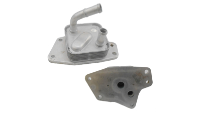 Radiator racire ulei motor, termoflot Lexus RX (AL20), 01.2014-, motor 2.0 T, 175 kw, 3.5 V6, 220 kw, benzina, 3.5 V6, 230 kw, benzina/electric, RX200t, RX350; RX450h, 80x80x30 mm, din aluminiu