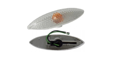 Lampa semnalizare aripa TOYOTA YARIS (XP10), 04.1999-12.2005, DEPO, fata, partea stanga, W5W; alb; cu bec; cu suport becuri incorporat;