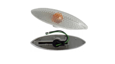Lampa semnalizare aripa TOYOTA YARIS (XP10), 04.1999-12.2005, DEPO, fata, partea dreapta, W5W; alb; cu bec; cu suport becuri incorporat;