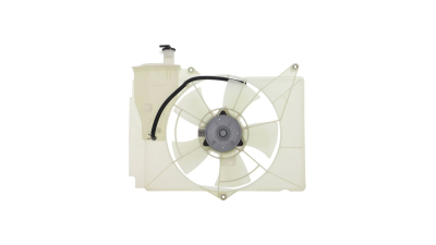 GMV radiator electroventilator Toyota Yaris (Xp10), 04.1999-2006 Motorizari 1, 3 I 16v 63kw Benzina, tip climatizare Cu/fara AC, cutie Manuala, dimensiune 340mm, cu 2 pini, plastic, Aftermarket