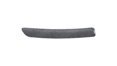 Bandou bara Toyota Yaris (Xp10), 04.2003-12.2005, fata, Dreapta, cu orn. carlig remorcare; negru
