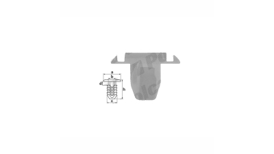 Clips, Agrafa fixare bandouri Hyundai Tucson (Tl), 09.15- Aftermarket 810540X2
