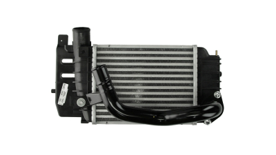 Intercooler Toyota Yaris (XP90), 11.2005-2011, motor 1.4 D-4D 66kw, diesel, cutie manuala, cu/fara AC, aluminiu brazat/plastic, 250x187x64 mm, 