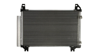 Condensator climatizare Toyota Yaris (XP90), 08.2005-2011, motor 1.3, 64 kw benzina, cutie CVT, full aluminiu brazat, 545 (510)x340 (325)x16 mm, cu uscator si filtru integrat
