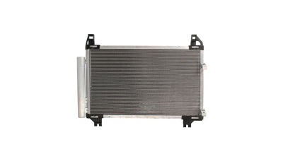 Condensator climatizare Toyota Yaris TS; Yaris (XP90), 01.2006-2011, motor 1.8, 97 kw benzina, cutie manuala, full aluminiu brazat, 525(480)x340(315)x16 mm, cu uscator si filtru integrat