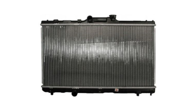 Radiator racire Toyota Corolla, 05.1987-05.1992, Carina II/Corona, 12.1987-01.1992, motor 1.6, 77 kw, benzina, cutie automata 673x327x23 mm, aluminiu/plastic, 