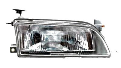 Far Toyota Corolla (E10) sedan/ estate/ compact 06.1991-08.1998, Stanga, tip bec H4, electric, cu motoras, ECE, TYC, 81150-1E171