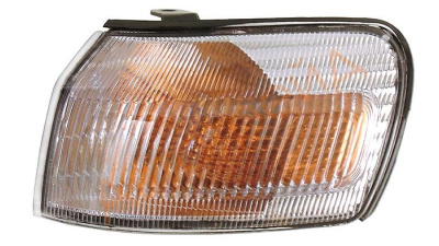 Lampa semnalizare fata Toyota Corolla (E11), 04.97-01.00 Japanese Version, Alba, are suport bec, omologare ECE, 81520-12790, Stanga