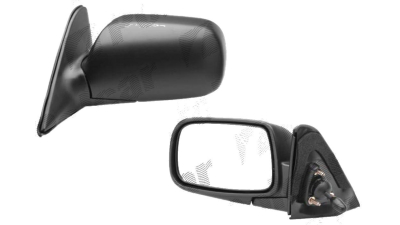 Oglinda exterioara Toyota Corolla (E11) Sedan/Hatchback/Combi/Liftback 1997-12.2001 Partea Stanga Convex, manuala Fara Incalzire, carcasa texturata