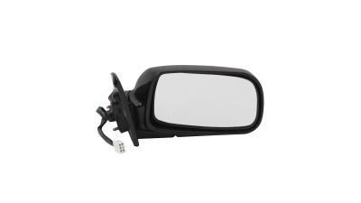 Oglinda exterioara Toyota Corolla (E11) Sedan/Hatchback/Combi/Liftback 1997-12.2001 Partea Dreapta Crom Convex Electrica Cu Incalzire, carcasa neagra, 5 pini