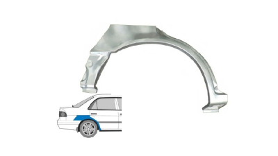 Segment exterior reparatie aripa spate Toyota Corolla (E11), 04.1997-12.2001 Combi, spate, Dreapta, ( pentru Sedan/Liftback cu modficari )