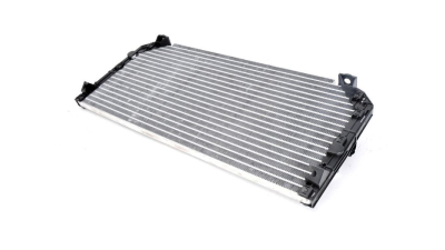 Condensator climatizare Toyota Corolla, 04.1997-02.2000, motor 1.8, 81 kw; 2.0 d, 53 kw diesel, cutie manuala, full aluminiu brazat, 740 (735)x325x22 mm, fara filtru uscator