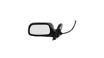 Oglinda exterioara Toyota Corolla (E12) 01.2002-12.2003 Partea Stanga Crom Convex Electrica Fara Incalzire 8790602060, carcasa neagra cu primer, 3 pini, conector rectangular