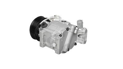 Compresor aer conditionat Toyota Corolla (E12), 2002-2007, 1.4, 71kw/1.6, 81kw, benzina; 1.4 D-4D, 66kw; 2.0 D-4D, 66kw/81kw/85kw, diesel, rola curea 95 mm, 6 caneluri, de tip Denso: SCSA06C