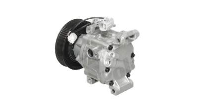 Compresor aer conditionat Toyota Corolla (E12), 2002-2007, motorizare 1.4 D-4D, 66kw, diesel, rola curea 125 mm, 6 caneluri, de tip Denso: SCSC06