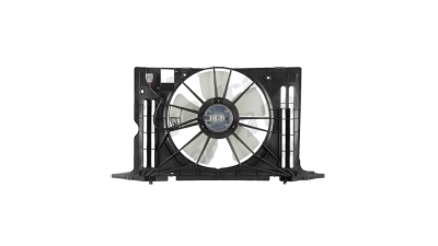 GMV radiator electroventilator Toyota Corolla (E14/E15), 2007-2013, Motorizare 1, 6 91kw; 1, 8 97kw Benzina, dimensiune 380mm, fara rezistor, cu 2 pini, Aftermarket