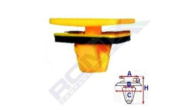 Clips, Agrafa fixare bandouri Hyundai Sonata, 11.01- Aftermarket 81154008