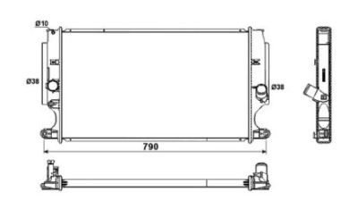 Radiator racire SRLine Polonia 811608-4