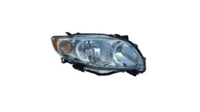 Far Toyota Corolla (E14/E15), 2009-06.2010, Manual, tip bec HB3+HB4, omologare SAE, versiunea USA crom, 81110-02670, Dreapta
