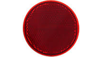 Catadioptru reflectorizant Toyota Corolla Sedan 03.2007-06.2010, Toyota IQ (AJ1) 2009-, Toyota AURIS 04.2010-2012, rosu, DEPO, omologare ECE/SAE, spate partea dreapta/stanga