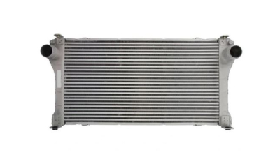 Intercooler Toyota Auris, 10.2012-2019, Avensis (T27), 11.2011-2019, Verso, 02.2009-2013 motor 2.0 D-4D 93kw, diesel, cutie manuala, cu/fara AC, aluminiu brazat, 675x372x25 mm, J.Deus, conectare Rapida stanga 