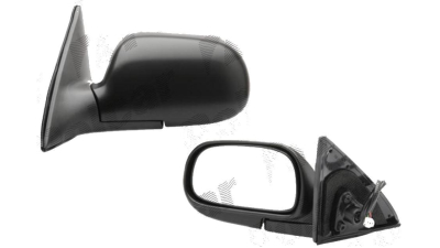 Oglinda exterioara Toyota Carina E (T19) 04.1992-09.1997 Partea Dreapta Crom Convex Electrica Fara Incalzire, carcasa neagra