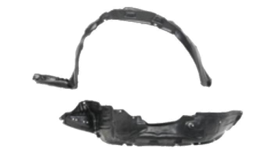 Carenaj roata Toyota Carina E (T19), 04.1992-09.1997, partea Dreapta, Fata, (KK5387520240), 8122FP1T polietilena