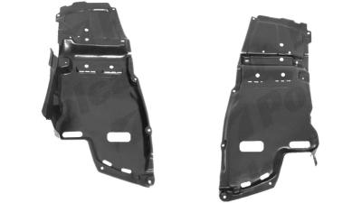Scut motor Toyota Avensis (T25), 04.2003-06.2006, partea laterala Stanga Fata, A5140905030, 81253451Q polietilena, Motorizare 2.0 Diesel