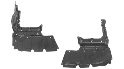 Scut motor Toyota Avensis (T25), 04.2003-06.2006, partea laterala Dreapta Fata, A5140805022, 8125346Q polietilena, Motorizare 2.0 Benzina