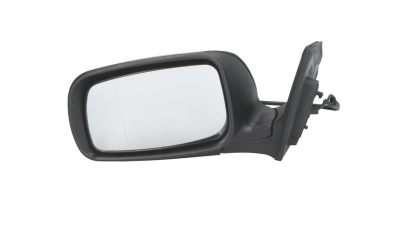Oglinda exterioara Toyota Avensis (T25) 04.2003-06.2006 Partea Stanga Crom Asferica Electrica Cu Incalzire 87906-05140, 5 pini, conector rotund, carcasa grunduita
