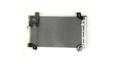 Condensator climatizare Toyota Avensis (T25), 2003-2008, motor 2.0 D-4D, 85 kw diesel, full aluminiu brazat, 635(595)x385(365)x16 mm, cu uscator si filtru integrat