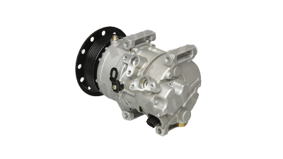 Compresor aer conditionat Toyota Avensis (T25), 2003-2008, Corolla Verso, 2002-2009, motorizare 2.0 D-4D, 85kw, diesel, rola curea 100 mm, 5 caneluri, de tip Denso: 5SE12C