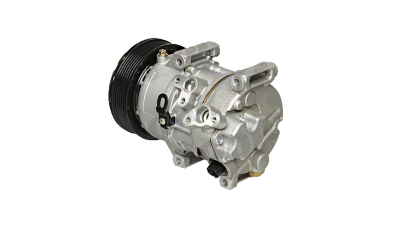 Compresor aer conditionat Toyota Auris, 2007-2012, motorizare 1.4, 71kw, benzina, rola curea 120 mm, 6 caneluri, de tip Denso: 5SL12C