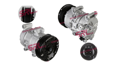 Compresor aer conditionat Toyota Auris, 2007-2012, motorizare 1.4, 71kw, benzina, rola curea 120 mm, 6 caneluri, de tip Denso: 5SL12C
