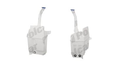 Rezervor spalator parbriz Toyota Corolla (E12), 01.2002-03.2007; Avensis (T25), 04.2003-10.2008, Hatchback, Combi, cu gauri pentru 2 pompe spalator