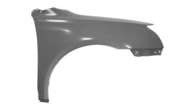 Aripa fata Toyota Avensis (T25), 07.2006-10.2008, partea Dreapta, fara gaura pentru semnalizare, 5381105040, 8126021J galvanizata