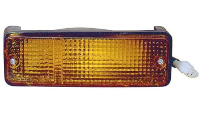 Lampa semnalizare fata Toyota Camry (Cv20/Sv20-21), 87-91, Portocalie, are suport bec, omologare SAE, 81510-39625, Dreapta