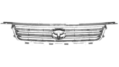 Grila radiator Toyota Camry (Sxv20/Mcv20), 01.1999-11.2001, crom/gri, 53111AA020, 813605
